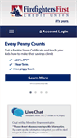 Mobile Screenshot of firefightersfirstcu.org